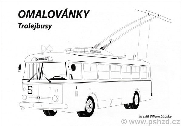Omalovnky trolejbusy II