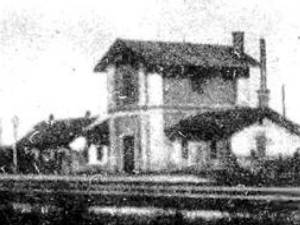 Stav budovy vodárny v roce 1899